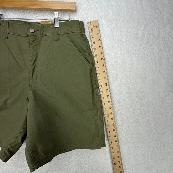 Carhartt Mens Original Fit Canvas Cell‎ Phone Pocket Work Shorts Size 34 New - Picture 7 of 8